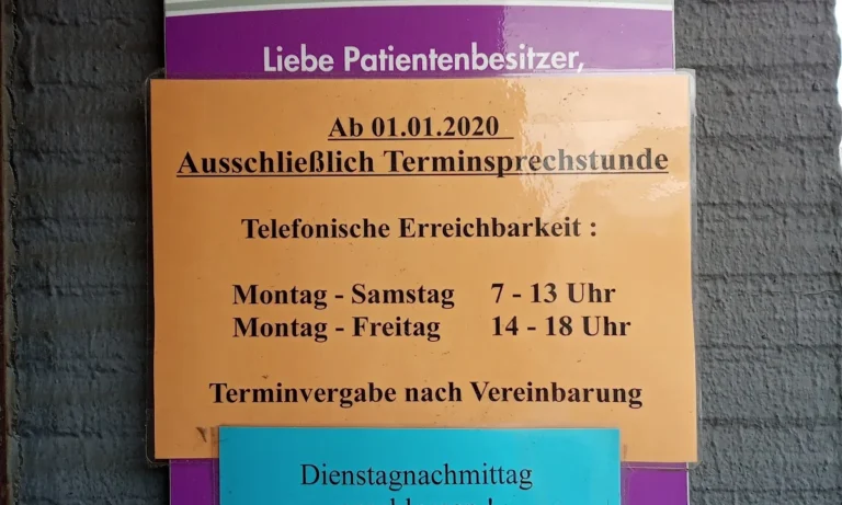 Tierärztliche Praxis für Kleintiere