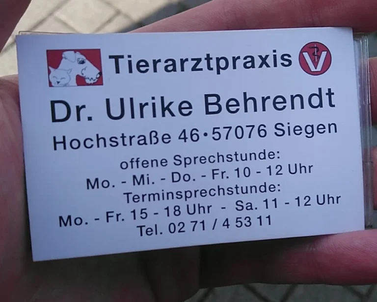 Tierarztpraxis Dr. Ulrike Behrendt