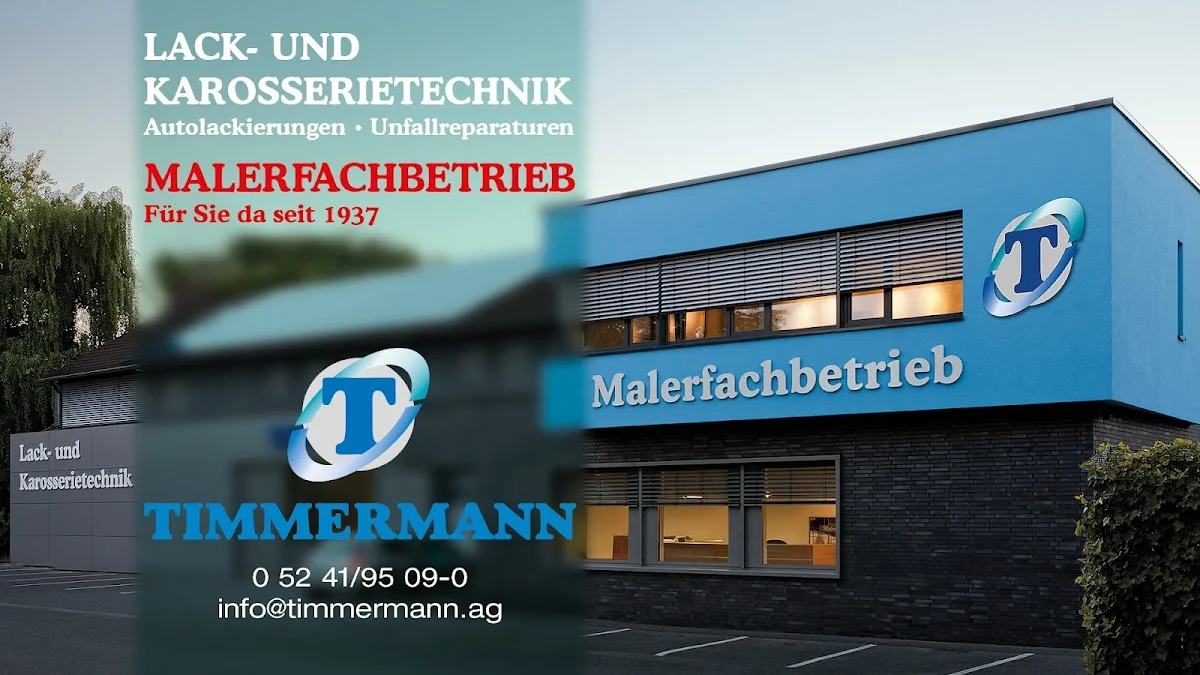 Maler Timmermann GmbH Malerbetrieb, Lack- und Karossietechnik Gütersloh