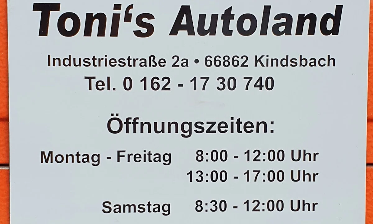 KFZ-Werkstätten Tonis Autoland Kaiserslautern