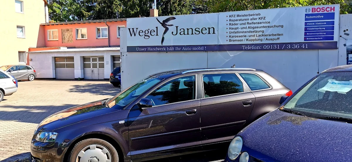 KFZ-Werkstätten Wegel & Jansen – Autowerkstatt Reifenhandel Erlangen Erlangen